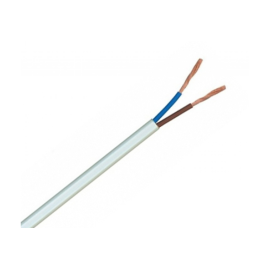 Cablu bifilar dubluizolat de alimentare myyup 2x0.75mm 100% cupru rola 100m