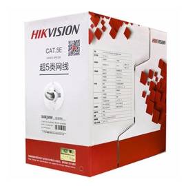 Cablu utp cat5 hikvision cupru  ds-1ln5e-s  0.45mm rola 305 metri, 2 image