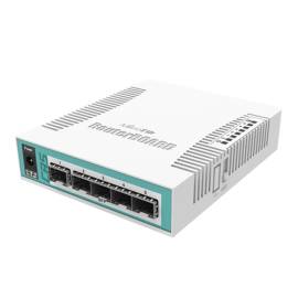 Cloud router switch, 5 x sfp, 1 x combo port sfp/gigabit - mikrotik crs106-1c-5s, 4 image
