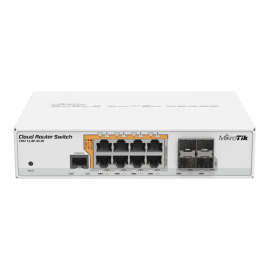 Cloud router switch, 8 x gigabit cu poe-out, 4 x sfp - mikrotik crs112-8p-4s-in, 2 image