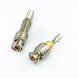Conector mufa  bnc cu surub pentru cablu coaxial, 2 image