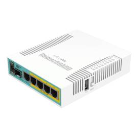 Router hex poe, 5 x gigabit 4 poe, 1 x sfp, routeros l4 - mikrotik rb960pgs, 3 image