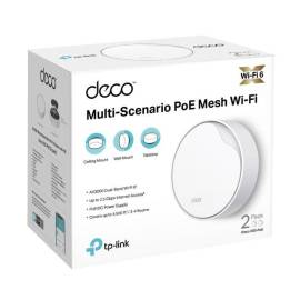 Sistem mesh wifi dual-band wifi 6 control parental si vocal acoperire completa pentru casa tp-link - deco x50-poe(2pk), 5 image