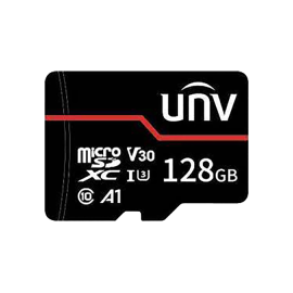 Card memorie 128gb, red card - unv tf-128g-mt