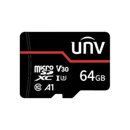 Card memorie 64gb, red card - unv tf-64g-mt