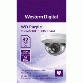 Card microsd 32gb'seria purple ultra endurance - western digital wdd032g1p0c, 2 image
