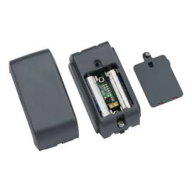 Contact magnetic de exterior cu intrare auxiliara, gri inchis, compatibil powerg 868 mhz - dsc pg8312, 2 image