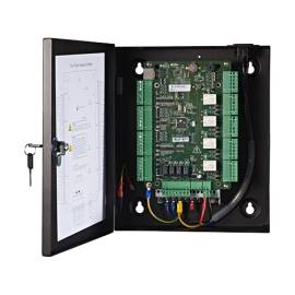 Centrala de control acces pentru 4 usi unidirectionale, conexiune tcp/ip -hikvision ds-k2804, 3 image