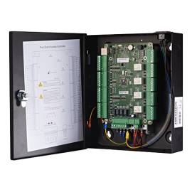 Centrala de control acces pentru 4 usi unidirectionale, conexiune tcp/ip -hikvision ds-k2804, 4 image