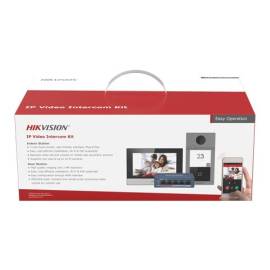 Kit videointerfon pentru o familie'wi-fi 2.4ghz'monitor 7 inch - hikvision ds-kis604-s, 10 image