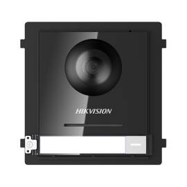 Modul master conectare 2 fire'camera video 2mp fisheye si un buton apel  - hikvision ds-kd8003-ime2, 3 image