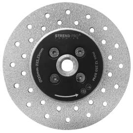 Disc diamantat, 2 in 1, taiere si slefuire beton, marmura, placi ceramice, 125 mm, m14, strend pro, 6 image