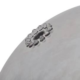 Fântână sferică de grădină cu led-uri, 40 cm, oțel inoxidabil, 4 image