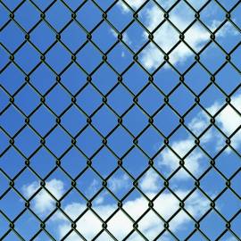 Gard de legătură din plasă, 1,25 x 25 m, oțel, 3 image