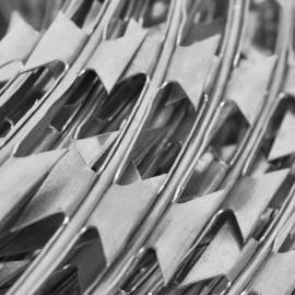 Sârmă ghimpată bto-22 concertina, oțel galvanizat, 150 m, 4 image