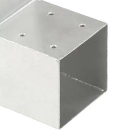 Conector de grindă, formă l, 71 x 71 mm, metal galvanizat, 5 image