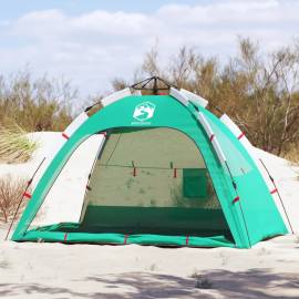 Cort camping 4 persoane verde marin impermeabil setare rapidă