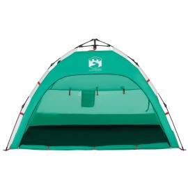 Cort camping 4 persoane verde marin impermeabil setare rapidă, 7 image