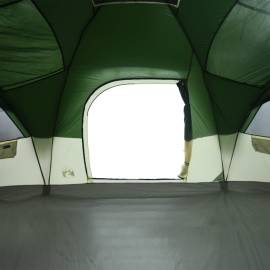 Cort de camping cupolă pentru 1 persoană, verde, impermeabil, 10 image