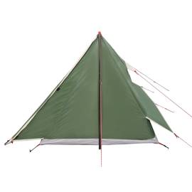Cort de camping pentru 2 persoane, verde, impermeabil, 6 image