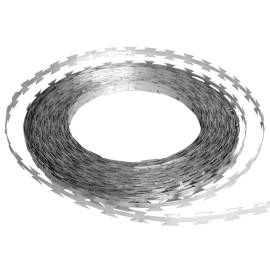 Sârmă ghimpată concertina, oțel galvanizat, 500 m, 3 image