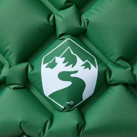 Saltea de camping gonflabilă, cu pernă, 1 persoană, verde, 3 image