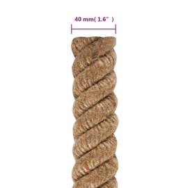 Funie de iută, 10 m lungime, 40 mm grosime, 6 image