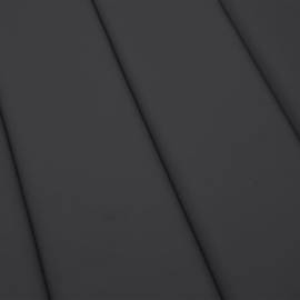 Pernă de șezlong, negru, 200x50x3 cm, textil oxford, 7 image