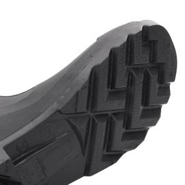 Cizme de ploaie cu șosete detașabile, negru, mărime 40, pvc, 8 image