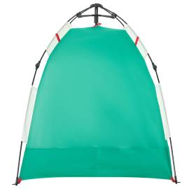 Cort camping 4 persoane verde marin impermeabil setare rapidă, 6 image