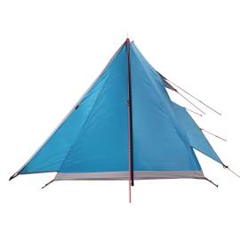 Cort camping pentru 2 persoane, albastru, impermeabil, 6 image