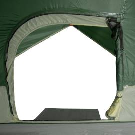 Cort de camping cupolă pentru 2 persoane, verde, impermeabil, 10 image