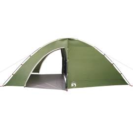 Cort de camping pentru 8 persoane, verde, impermeabil, 7 image