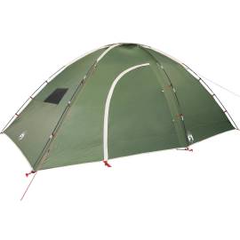 Cort de camping pentru 8 persoane, verde, impermeabil, 4 image