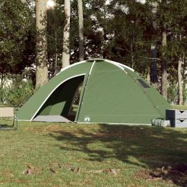 Cort de camping pentru 8 persoane, verde, impermeabil, 3 image