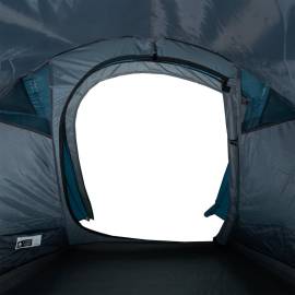 Cort de camping tunel pentru 2 persoane, albastru, impermeabil, 11 image