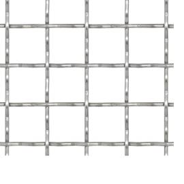 Gard sârmă sertizată, 50x50 cm, 21x21x2,5 mm, oțel inoxidabil, 3 image