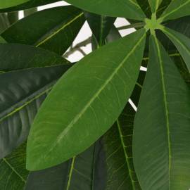 Plantă artificială arborele norocos cu ghiveci, 85 cm, verde, 2 image