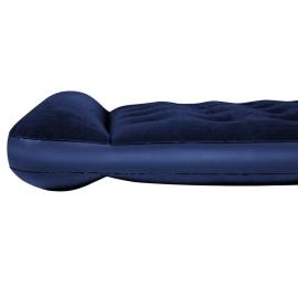 Bestway pat gonflabil velurat&pompă de picior încorporată 188x99x28 cm, 4 image