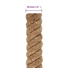 Funie de iută, 5 m lungime, 40 mm grosime, 6 image