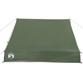 Cort de camping cu cadru a, 2 persoane, verde, impermeabil, 8 image