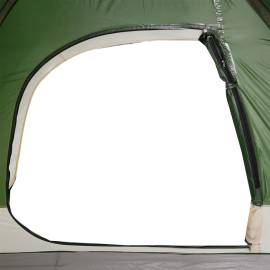 Cort de camping cupolă pentru 6 persoane, verde, impermeabil, 11 image