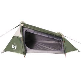Cort de camping pentru 2 persoane, verde, impermeabil, 2 image