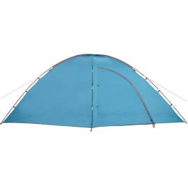 Cort de camping pentru 8 persoane, albastru, impermeabil, 9 image