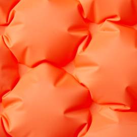 Saltea camping auto-gonflabilă cu perne, 2 persoane, portocaliu, 3 image