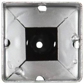 Țăruși de sol, 6 buc., argintiu, 10x10x57 cm, oțel galvanizat, 5 image