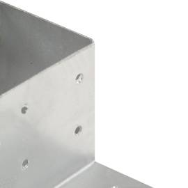 Conector de grindă, formă l, 81 x 81 mm, metal galvanizat, 5 image