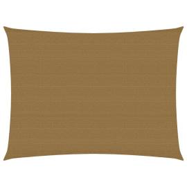 Pânză parasolar, gri taupe, 3x4 m, hdpe, 160 g/m²