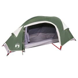 Cort de camping cupolă pentru 1 persoană, verde, impermeabil, 4 image