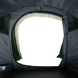Cort de camping pentru 3 persoane, verde, impermeabil, 11 image